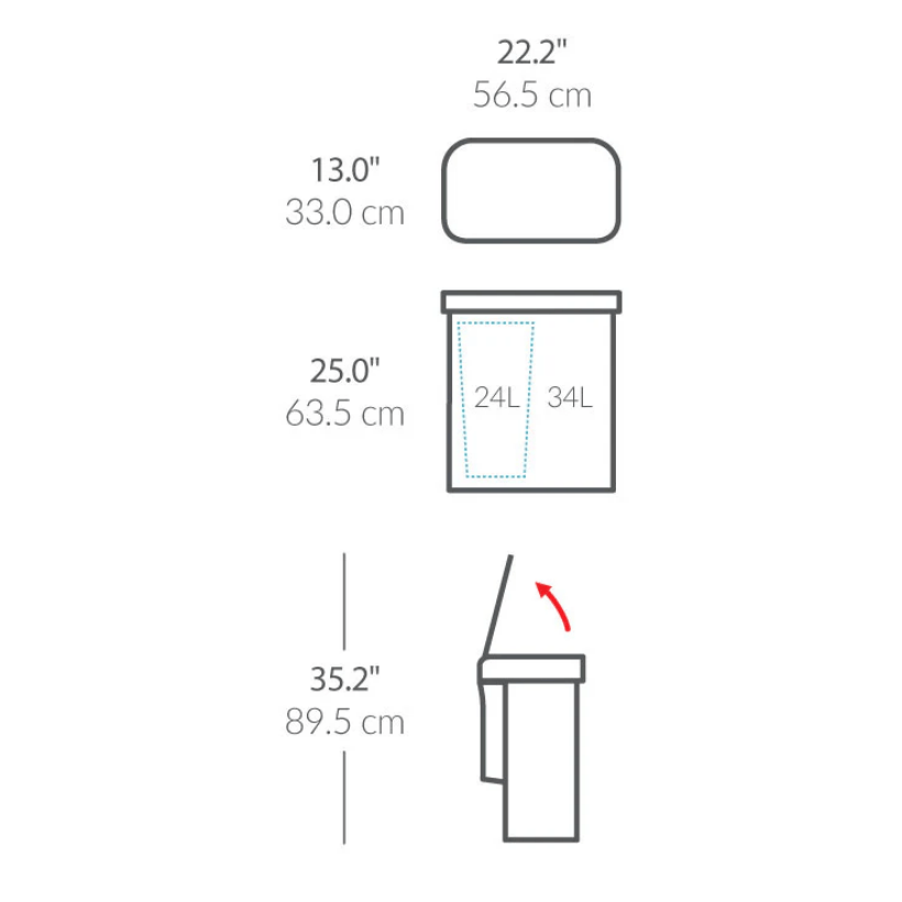 Voice-activated sensor trash can