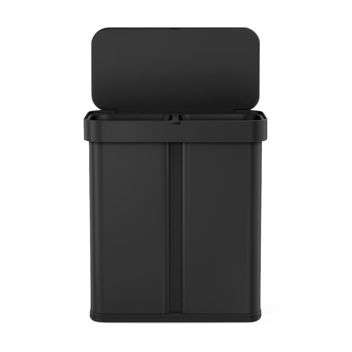 Voice-activated sensor trash can