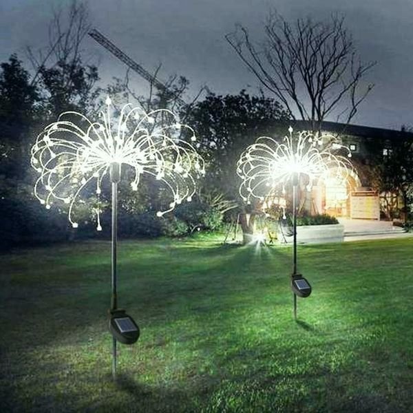 🔥BIG SALE -49% OFF🔥🔥-Waterproof  Solar Garden  Fireworks Lamp