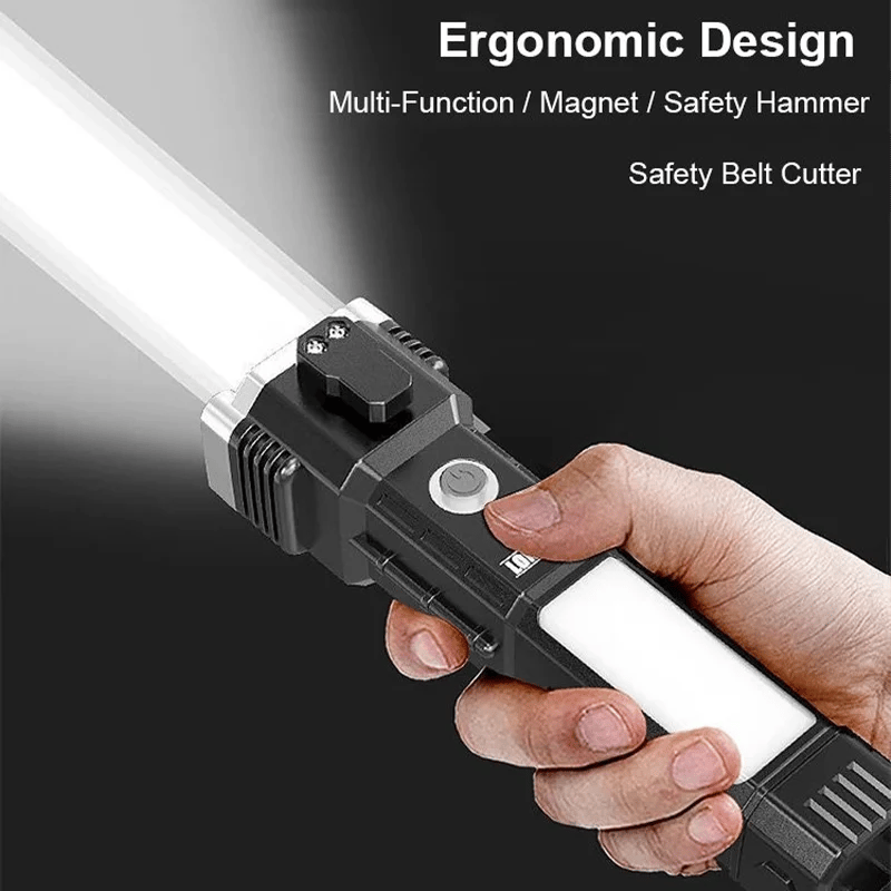 49% 0FF 🔥🔥 - Super Bright Rechargeable LED Handheld Flashlight Portable