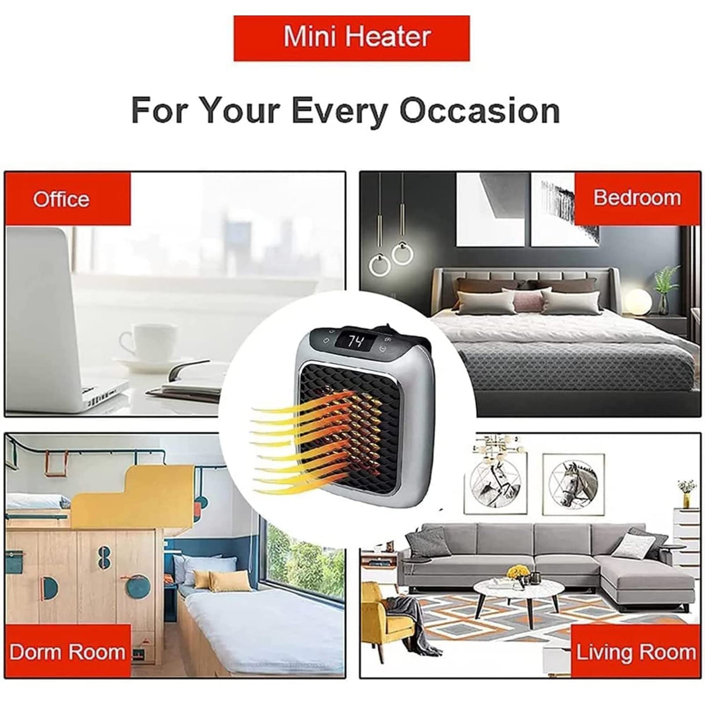 🔥BIG SALE - 49% OFF🔥🔥Smart Ceramic Heater(Buy 3 Free Shipping)