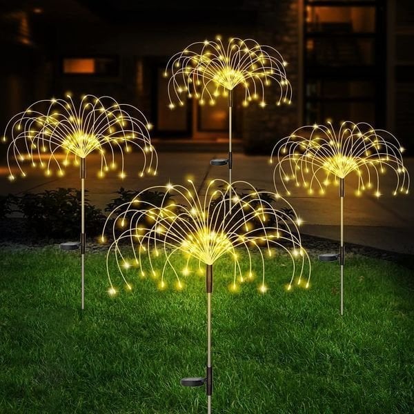 🔥BIG SALE -49% OFF🔥🔥-Waterproof  Solar Garden  Fireworks Lamp